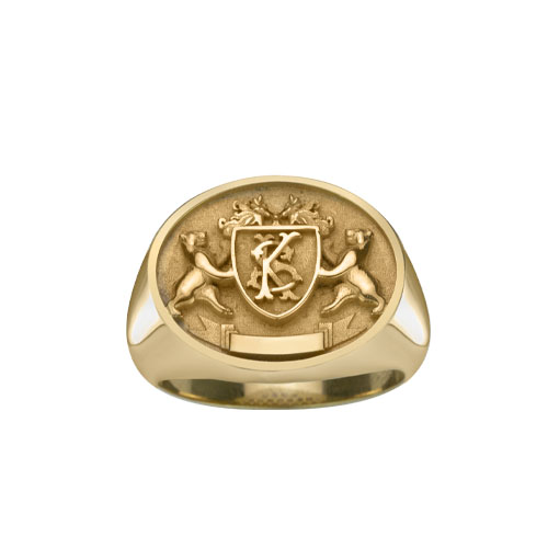 Royalbear gold ring