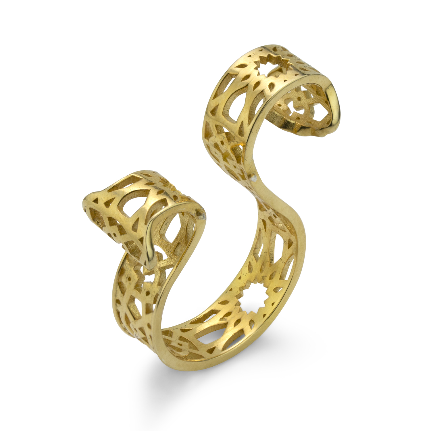 Paisley Gold Ring